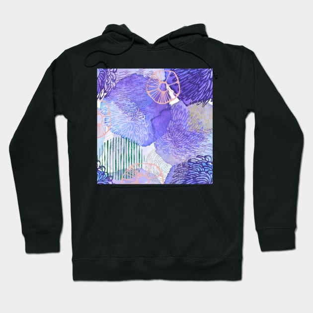 Painting Flowers in Watercolour Hoodie by Pop Cult Store